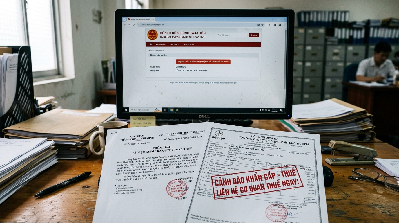 Tra cứu trạng thái người nộp thuế trên cổng thông tin Tổng cục Thuế