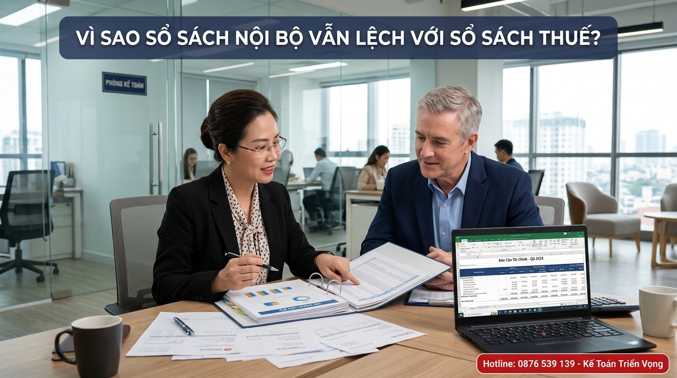 Đồng bộ hóa sổ sách nội bộ và sổ sách thuế giúp bảo vệ doanh nghiệp trước thanh tra thuế